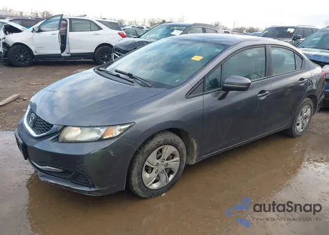 2014 Honda Civic Lx z USA, uszkodzony, nr VIN 19XFB2F59EE011774
